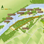 Sentier des Isles carte du site -image CCVA