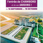 Le département offre Chambord aux Loir-et-Chériens