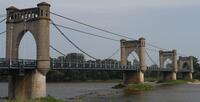 Langeais : le pont suspendu