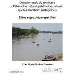 Patrimoine naturel, patrimoine culturel : quelles ambitions partagées ?