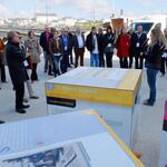 Présentation de l exposition cube Quartier Vienne lors des Rencontres des collectivités locales 2015