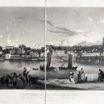 Panorama de Blois en 1838